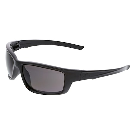 Mcr Safety Swagger (SR3), Safety Glasses, Duramass Hard Coat, Gray Lens, Black Frame, Full-Frame, 12 PK SR322